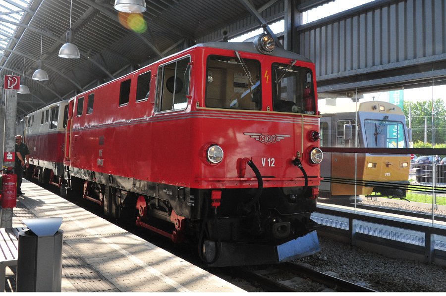 Bahnhofsfest Gmünd 60 Jahre Diesellok 2095 (4)